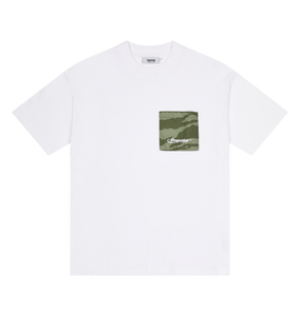 Trapstar Hyperdrive Pocket T-Skjorte Herre Hvite Camouflage | 7913582-WT