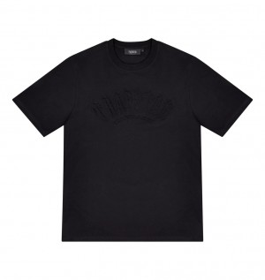 Trapstar Irongate Arch Embossed T-Skjorte Herre Svarte | 8351046-RM