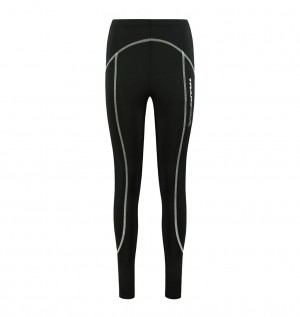 Trapstar TS-Star Leggings Dame Svarte Hvite | 2153879-LY