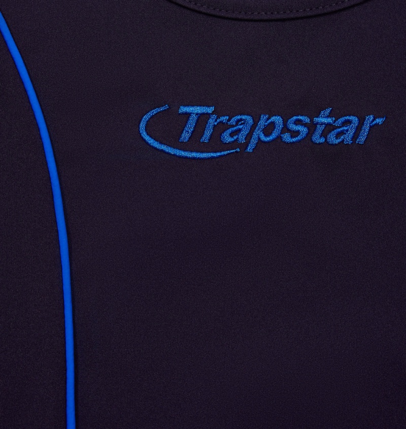 Trapstar Hyperdrive Piping Vest Dame Marineblå Blå | 2158069-FM