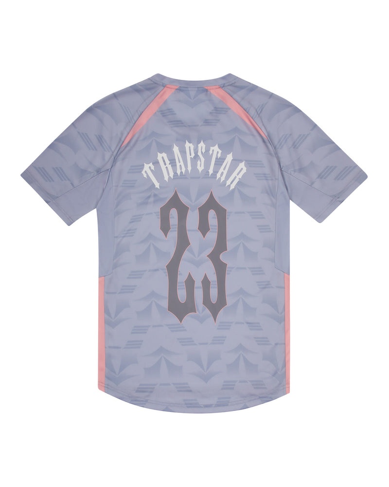 Trapstar Irongate Football T-Skjorte Herre Grå Rosa | 4701256-ZU