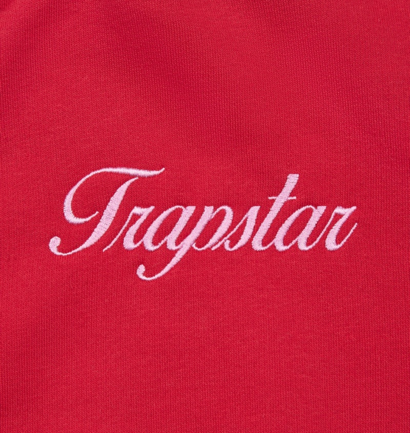 Trapstar TS-Star Zip Up Track Topp Dame Rød | 4781253-OX