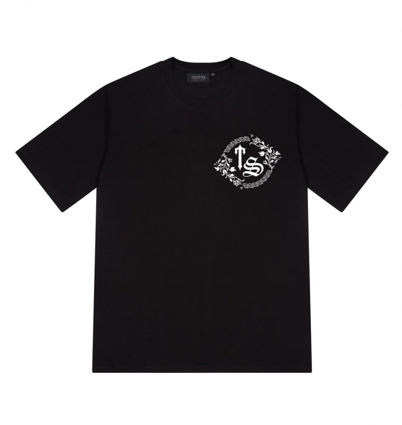 Trapstar Trapstar SS23 Artistry T-Skjorte Herre Svarte | 5021498-PM