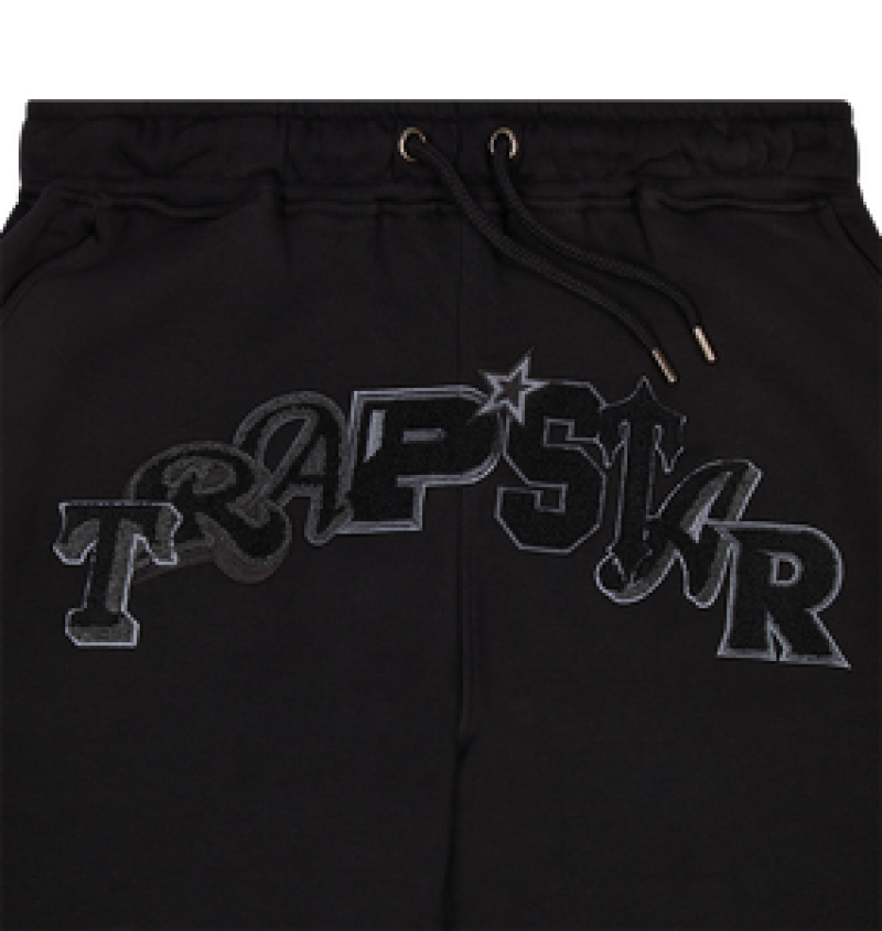 Trapstar Wildcard Chenille Jogging Bukse Herre Svarte | 8140976-VY