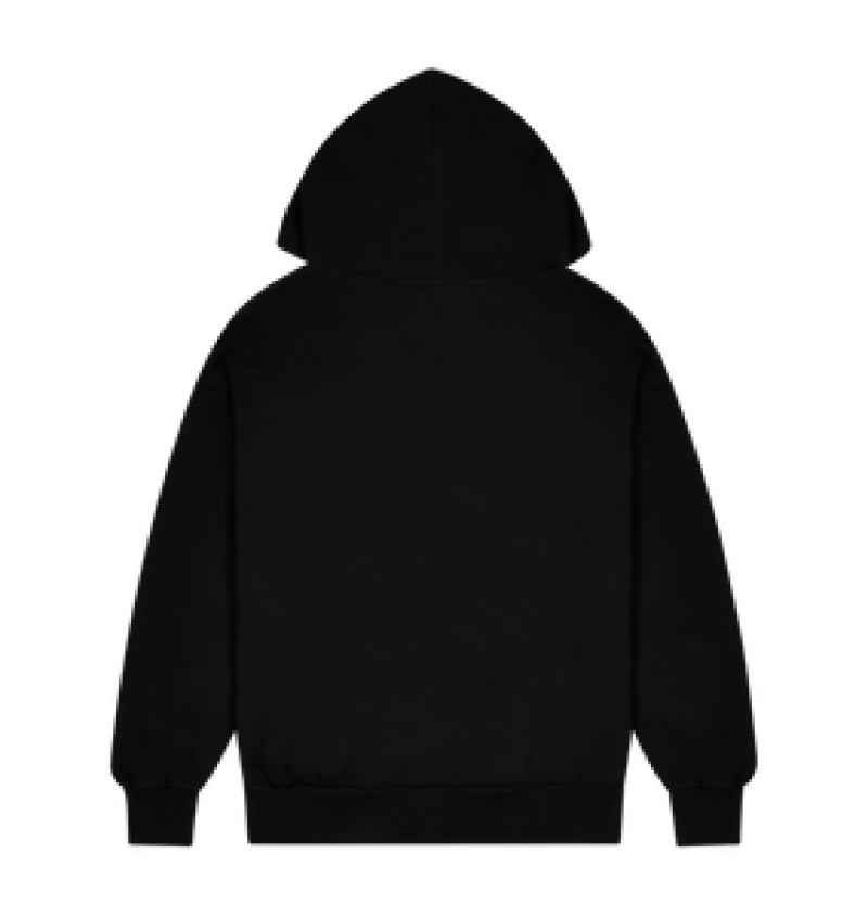 Trapstar Wildcard Chenille Zip Gensere Herre Svarte | 3510678-PG